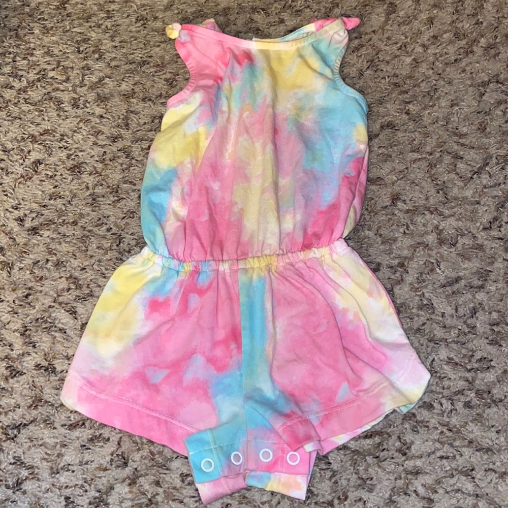 Tye dye romper